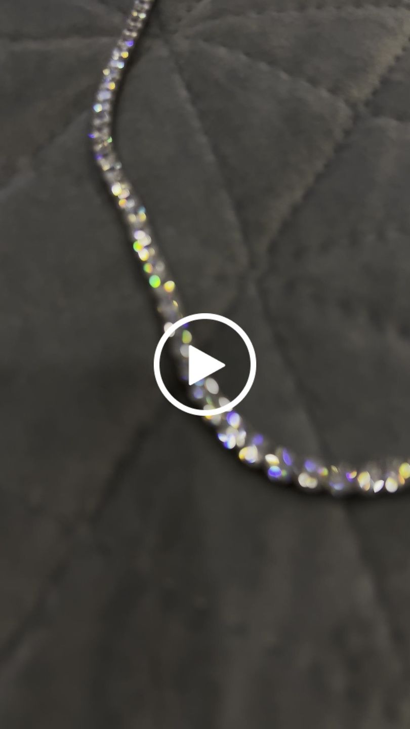 Customer video review of ICE BREAKER CHAIN. - 5MM WHITE GOLD