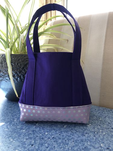 Customer photo review of Petite Tote Pattern
