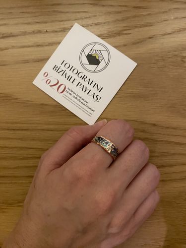 Customer photo review of Evron Tasarım Yüzük
