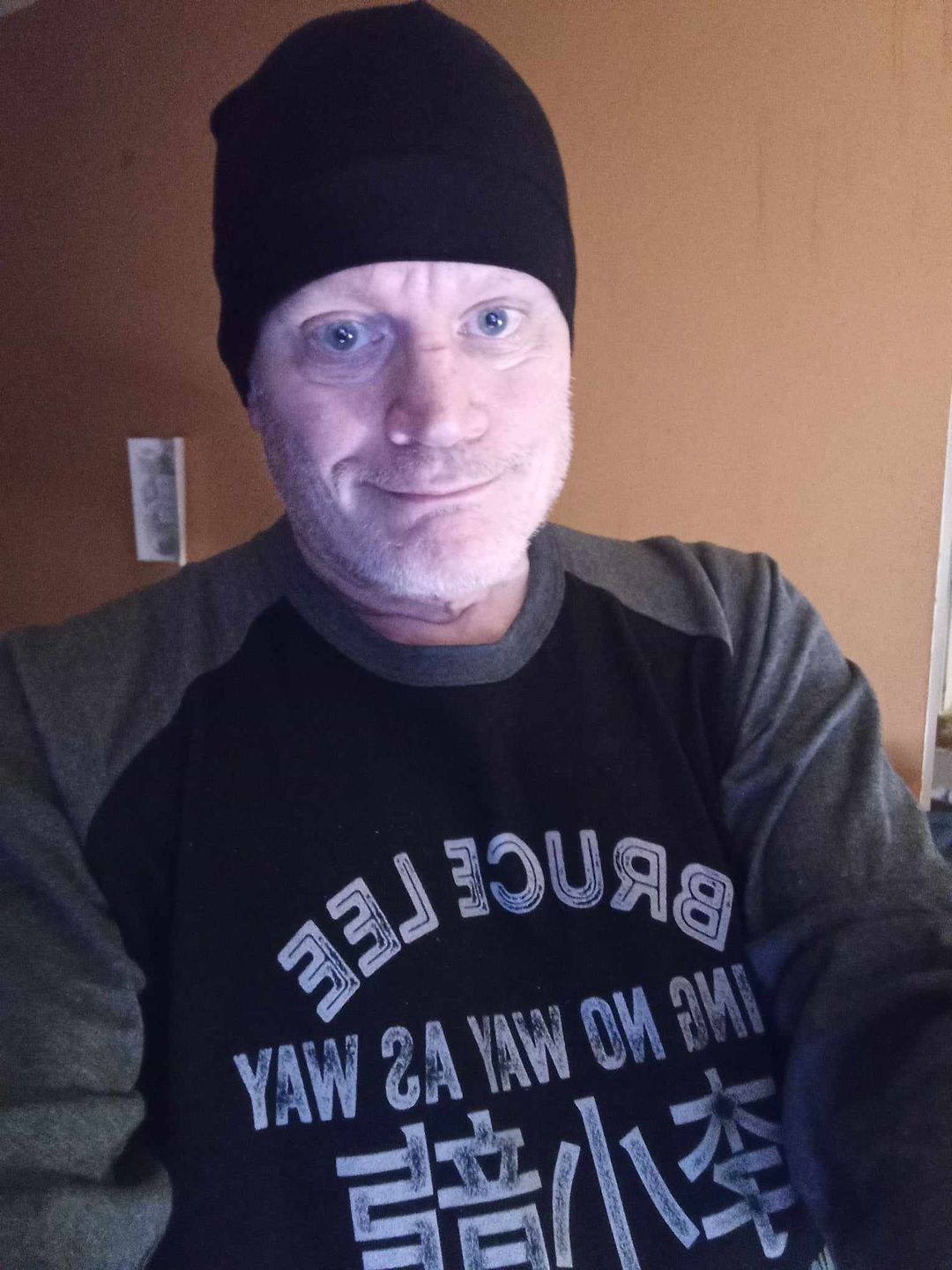 Customer photo review of Bruce Lee - Symbols Baseball Shirt