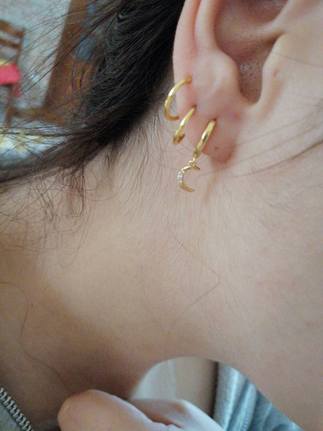 Customer photo review of Pendientes Aretes