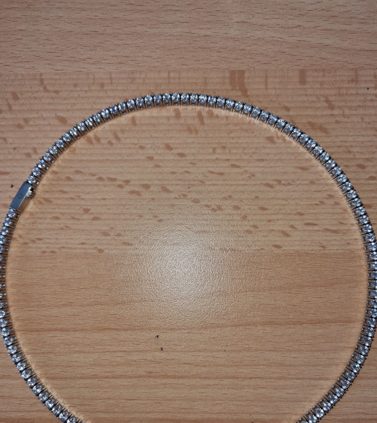 Customer photo review of ICE BREAKER CHAIN. - 3MM WHITE GOLD