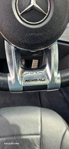 Customer photo review of Mercedes AMG Flat Steering Wheel Lower Trim Cover for Mercedes (2019+)