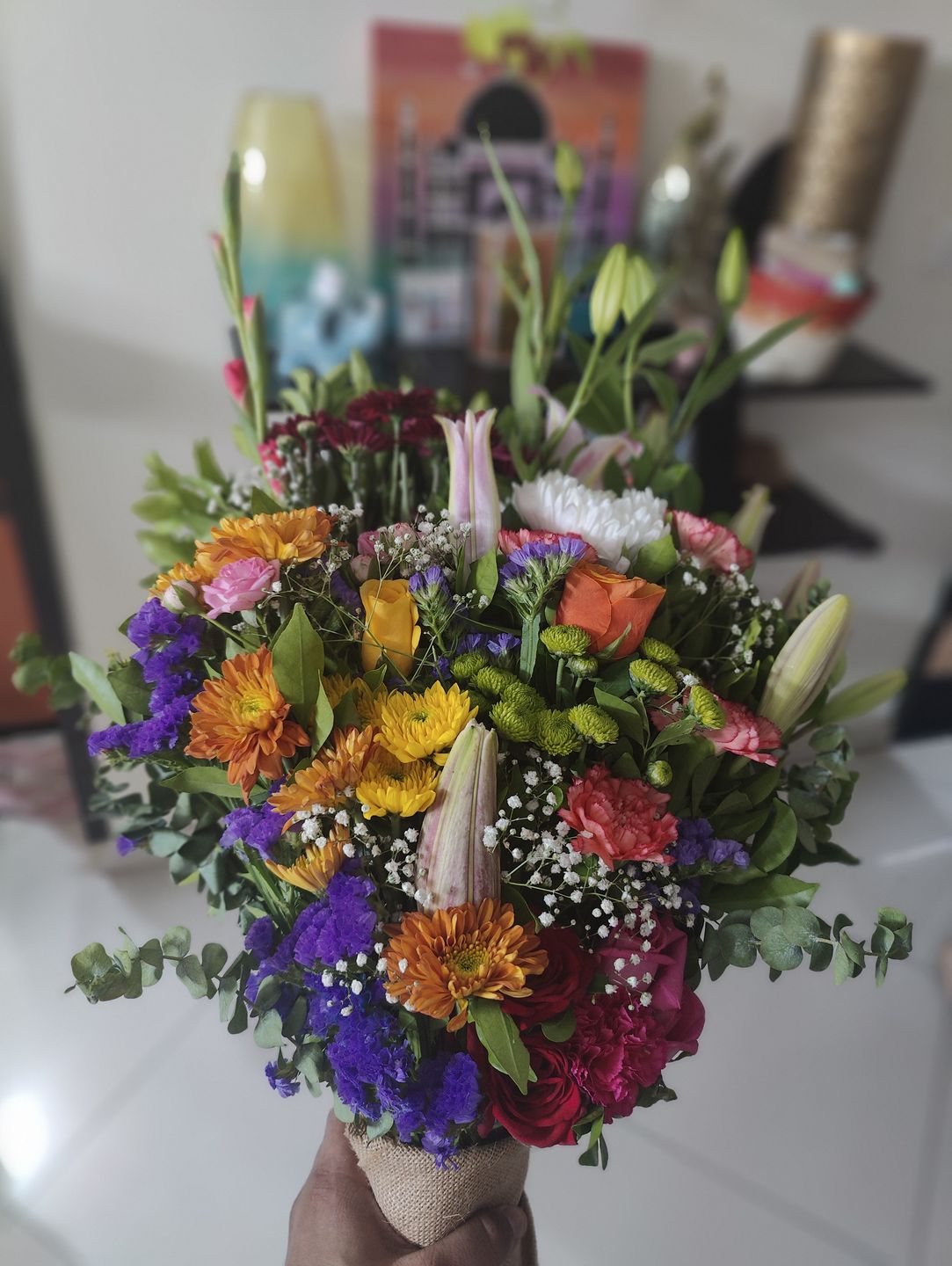 Customer photo review of A Riot of Colours