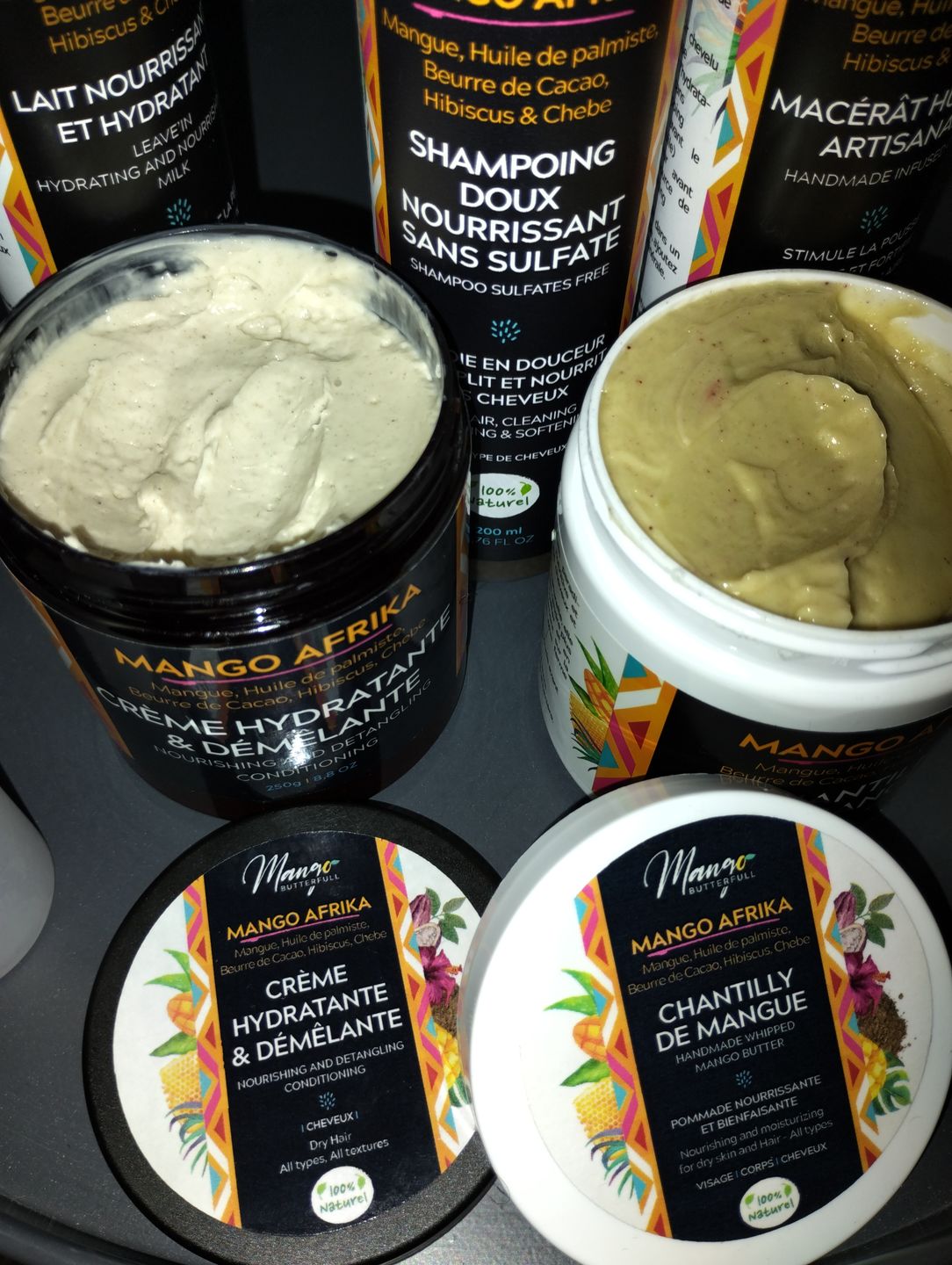 Customer photo review of Pack Routine MANGO AFRIKA - 6 produits