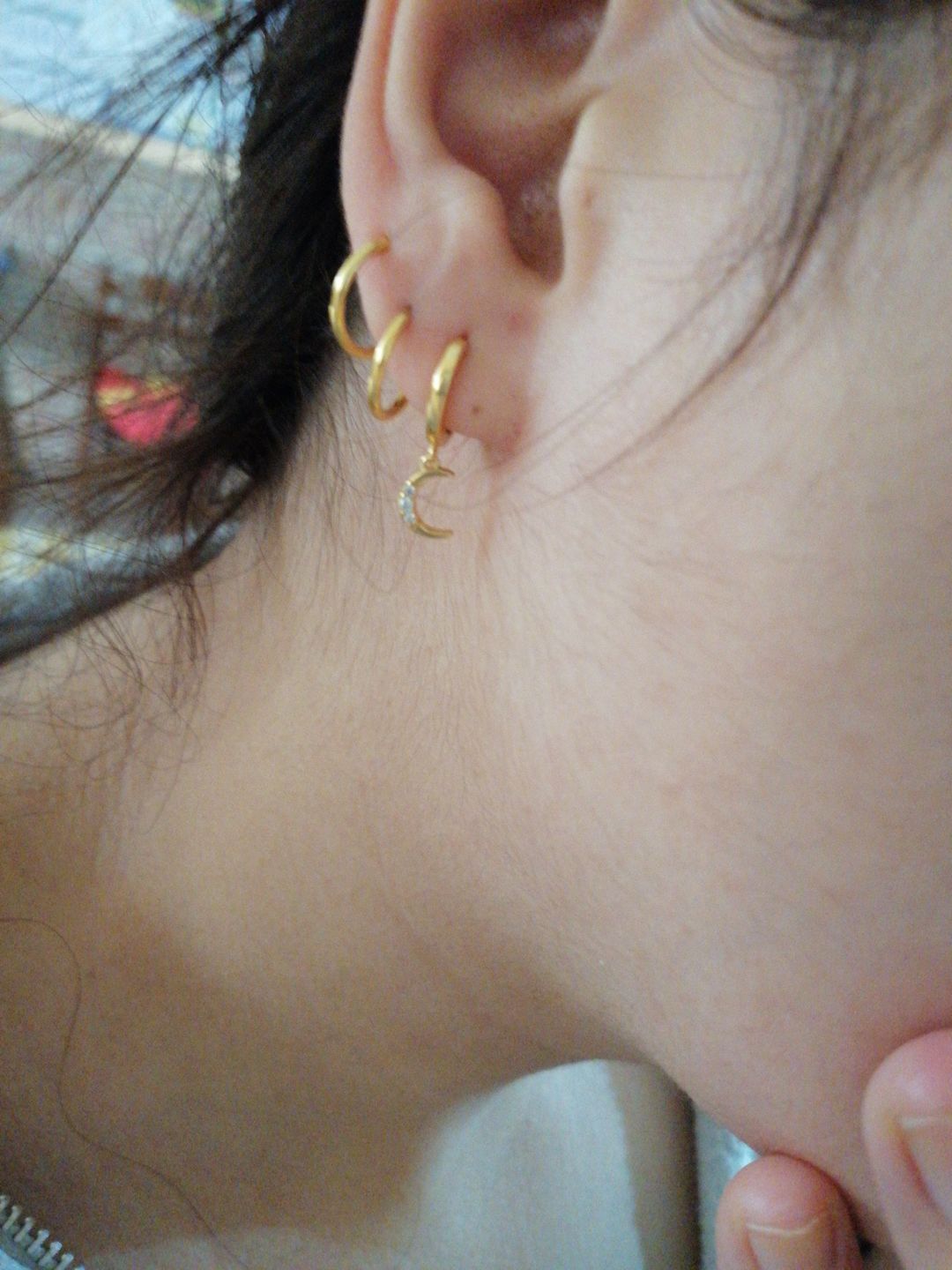 Customer photo review of Pendientes Universe