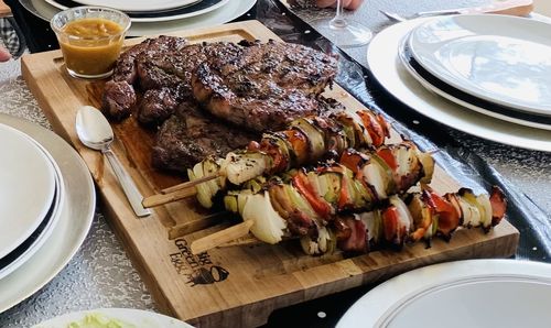 Reseña con foto de un cliente sobre Rib Eye Steak Black Brangus