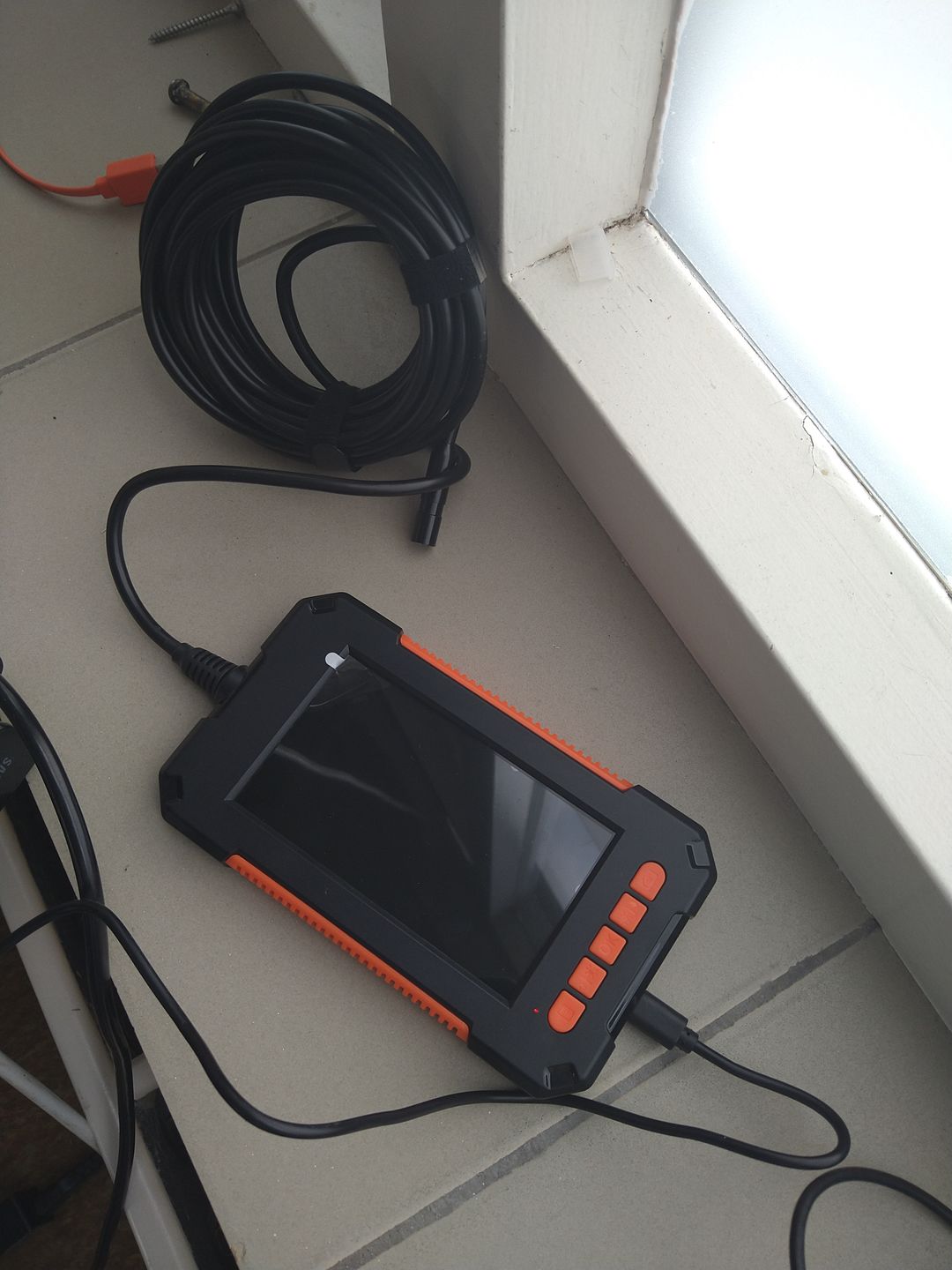 Customer photo review of Webvision Endoskop Kamera - HD 4MP Einzellinse - 4,3" Zoll Bildschirm - 5-10M - Inspektionskamera - Wasserdicht - IP67