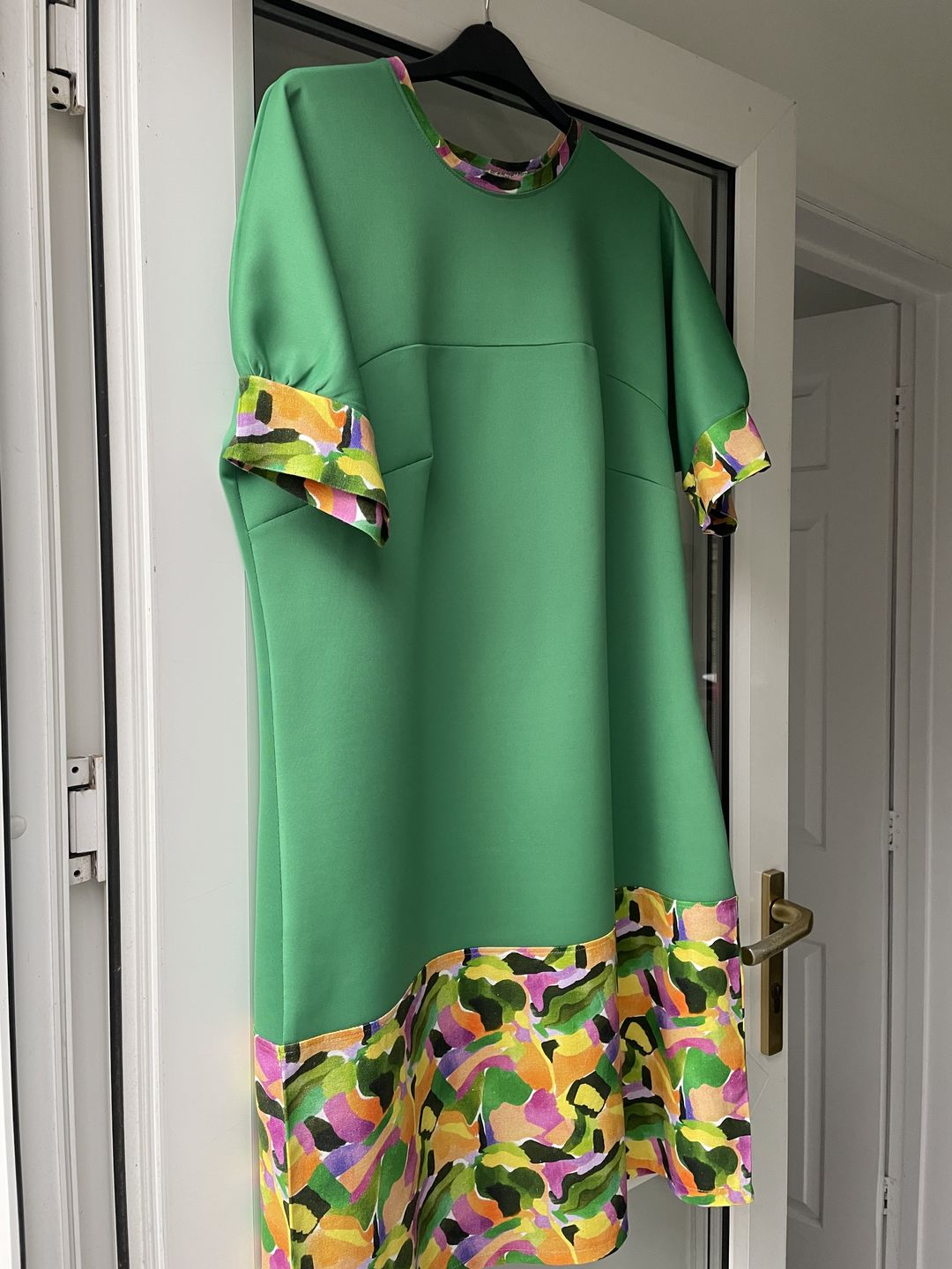 Customer photo review of Plain Scuba Fabric