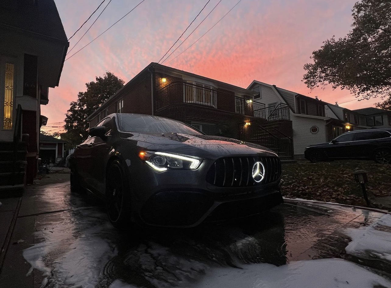 Customer photo review of Mercedes Illuminated LED Grille Star (2019+)