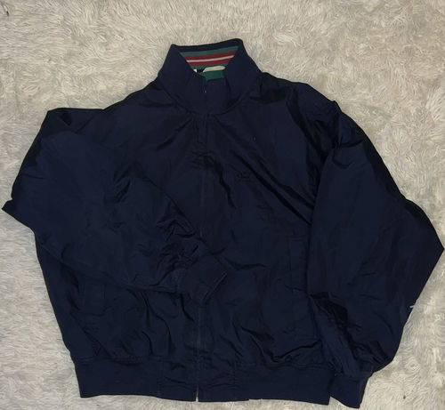 Customer photo review of Vintage Perry Ellis Collared Windbreaker Size XL