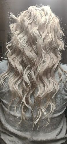 Customer photo review of Moresoo Virgin Human Tape In Hair Extensions Brazilian Hair White Blond(#1000)