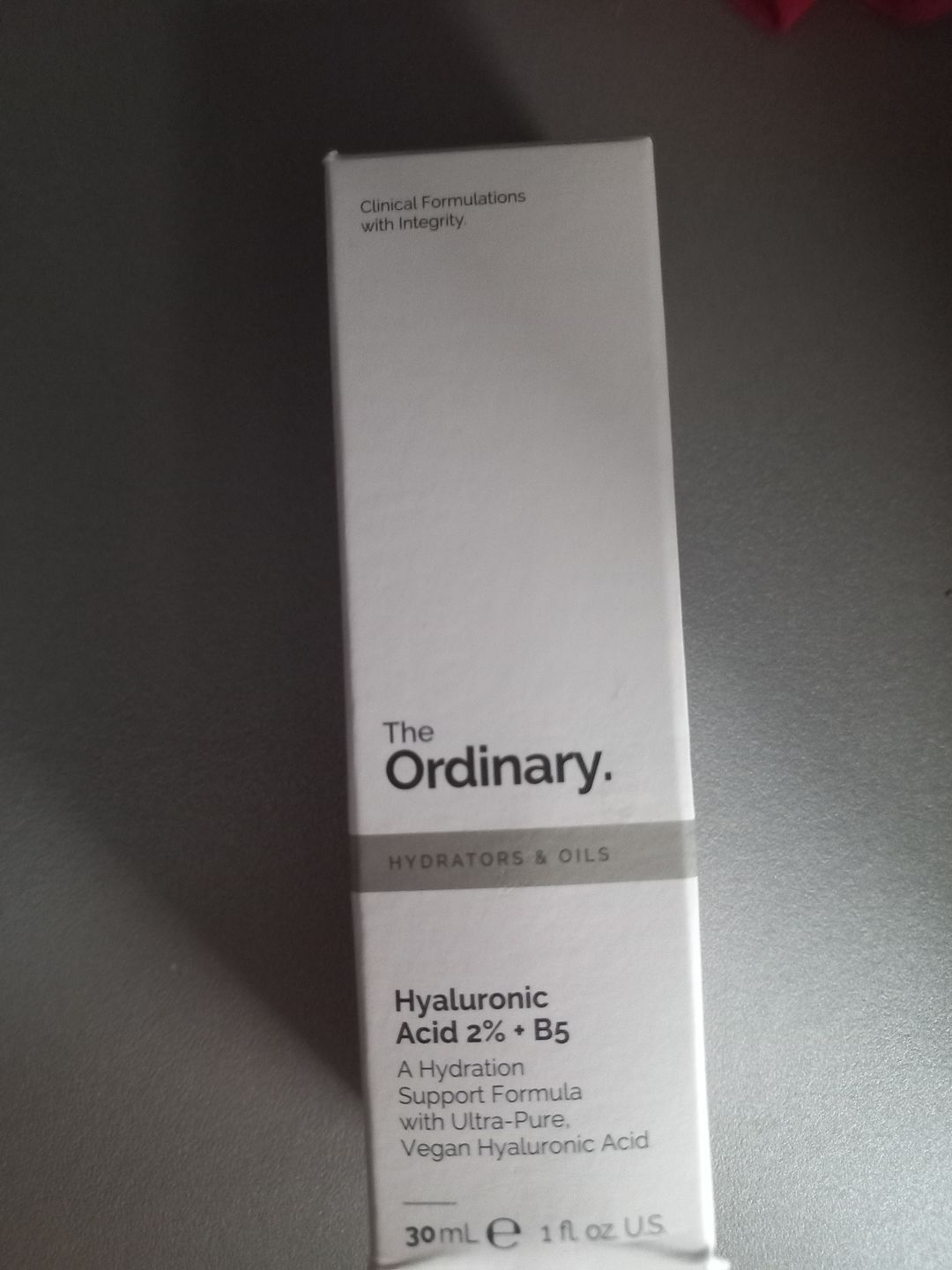 Customer photo review of Hyaluronic Acid 2% + B5 Hydrating Serum
