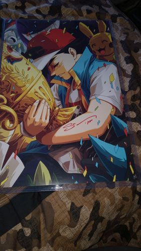 Customer photo review of World Champion at Last [2023 SDCC Exclusive] [Autographed] [w/ JSA Authentication]