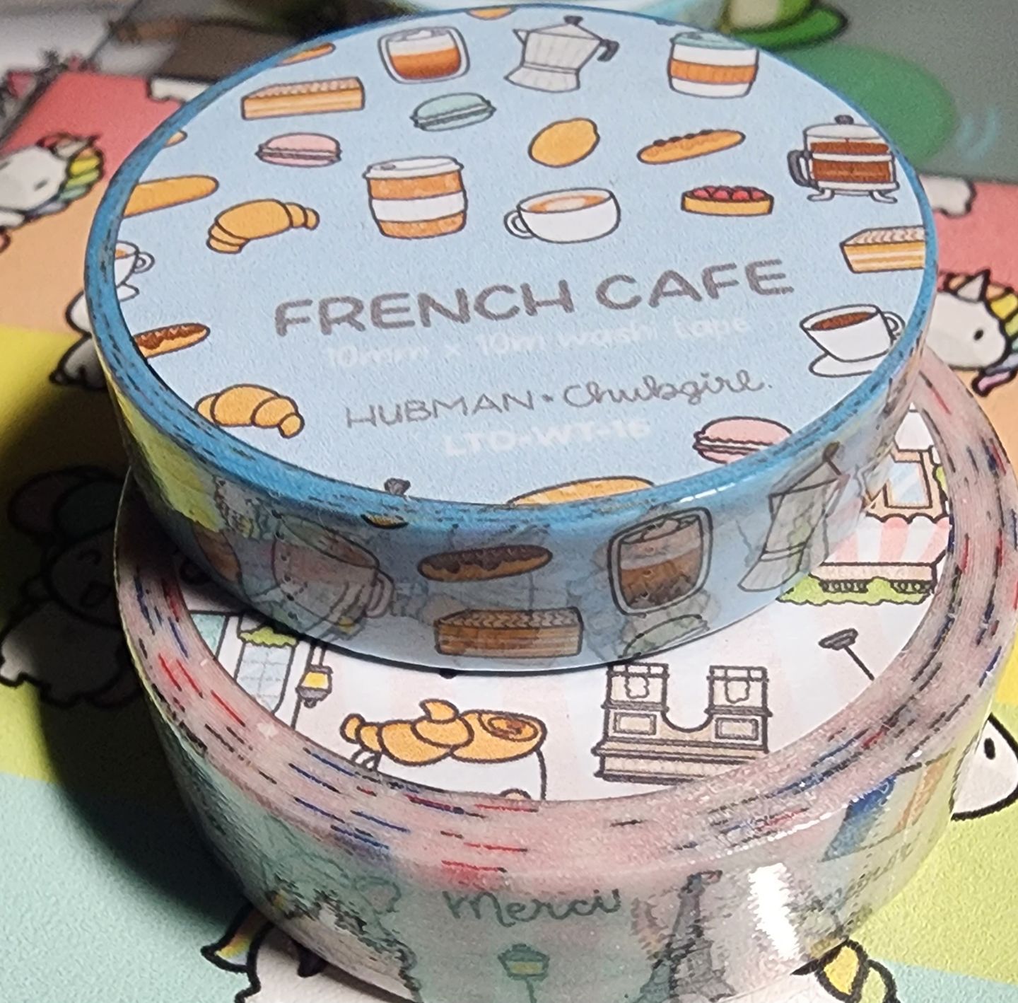 Customer photo review of Paris Washi Tape (Set of 2)