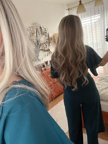 Kundenbewertung mit Foto zu 5-in-1 Haarstyler