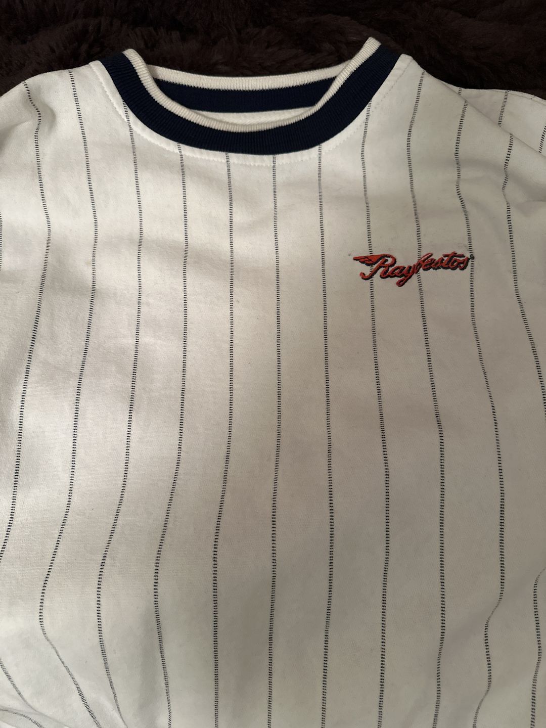 Customer photo review of 90's Raybestos USA Made Embroidered Vintage Sweatshirt Size XL