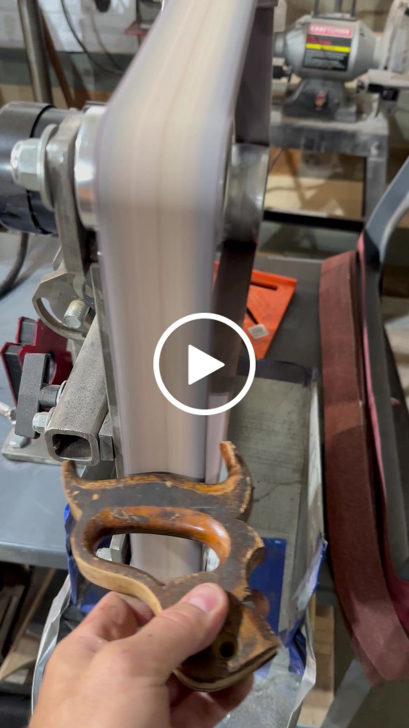Customer video review of 2 X 72 Inch Scalloped Aluminum Oxide Sanding Belts, 3 Pack