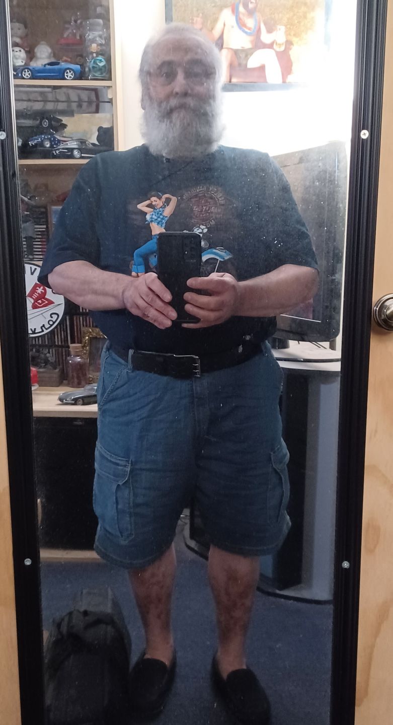 Customer photo review of Black Double Hole Full Grain Leather Belt
