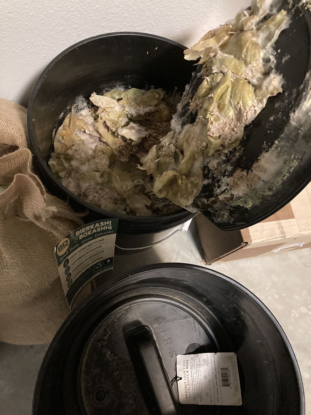 Customer photo review of BierKashi Bokashi 5 to 50 lbs