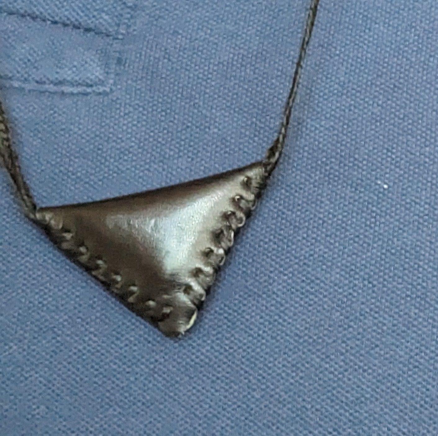 Customer photo review of Naqshbandi Taweez Necklace from Shaykh Nazim