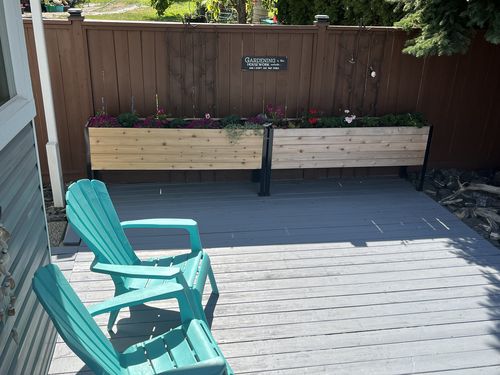 Customer photo review of 18" x 72" Raised Garden Bed