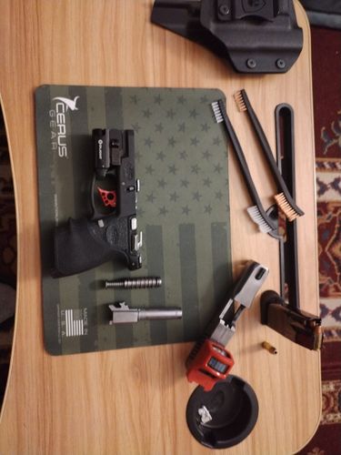 Customer photo review of EDC American Flag Shadow Mat