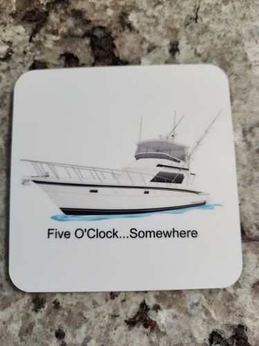 Customer photo review of Custom Coasters (6 Pack)