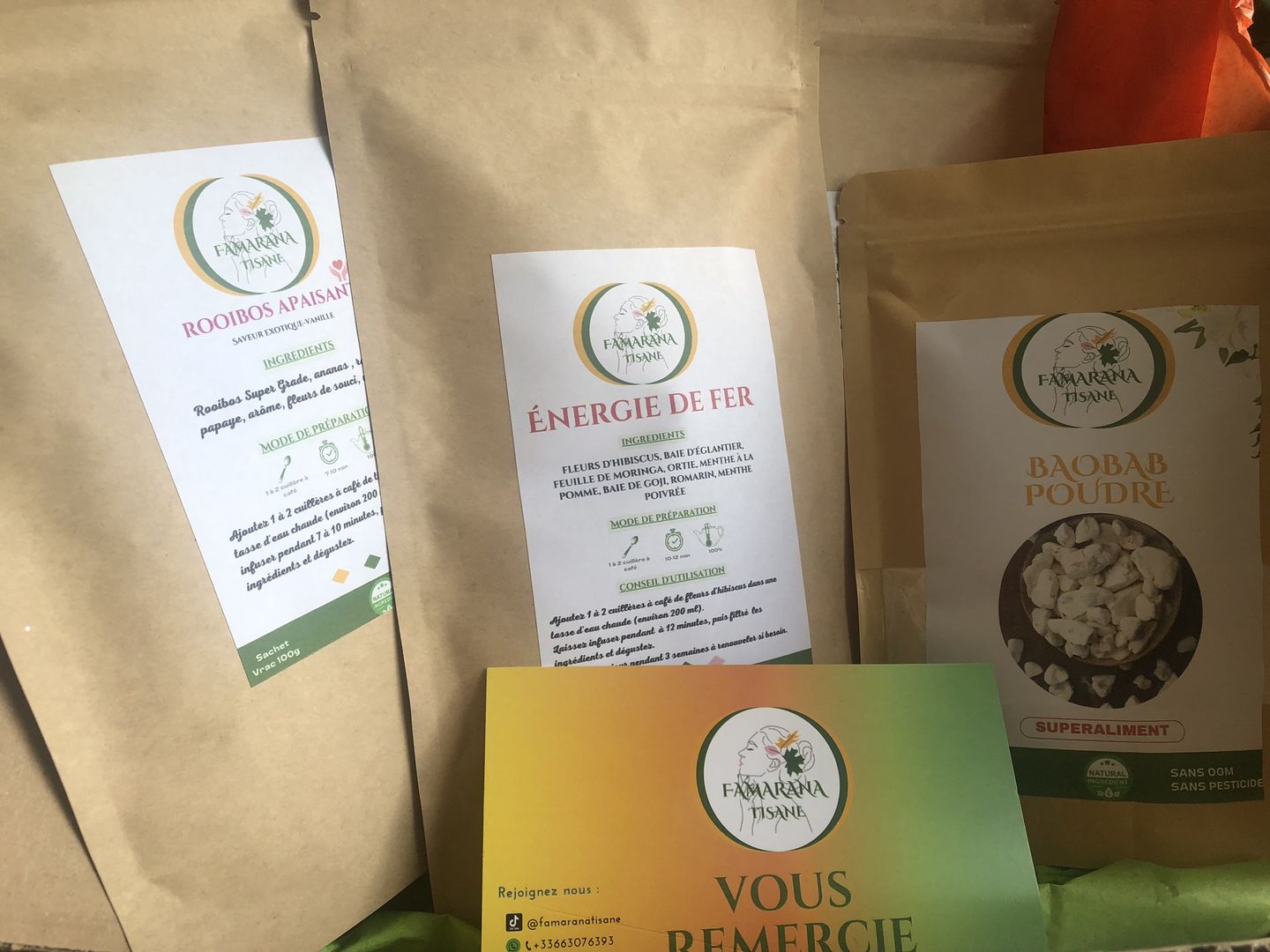 Customer photo review of TISANE - ÉNERGIE DE FER