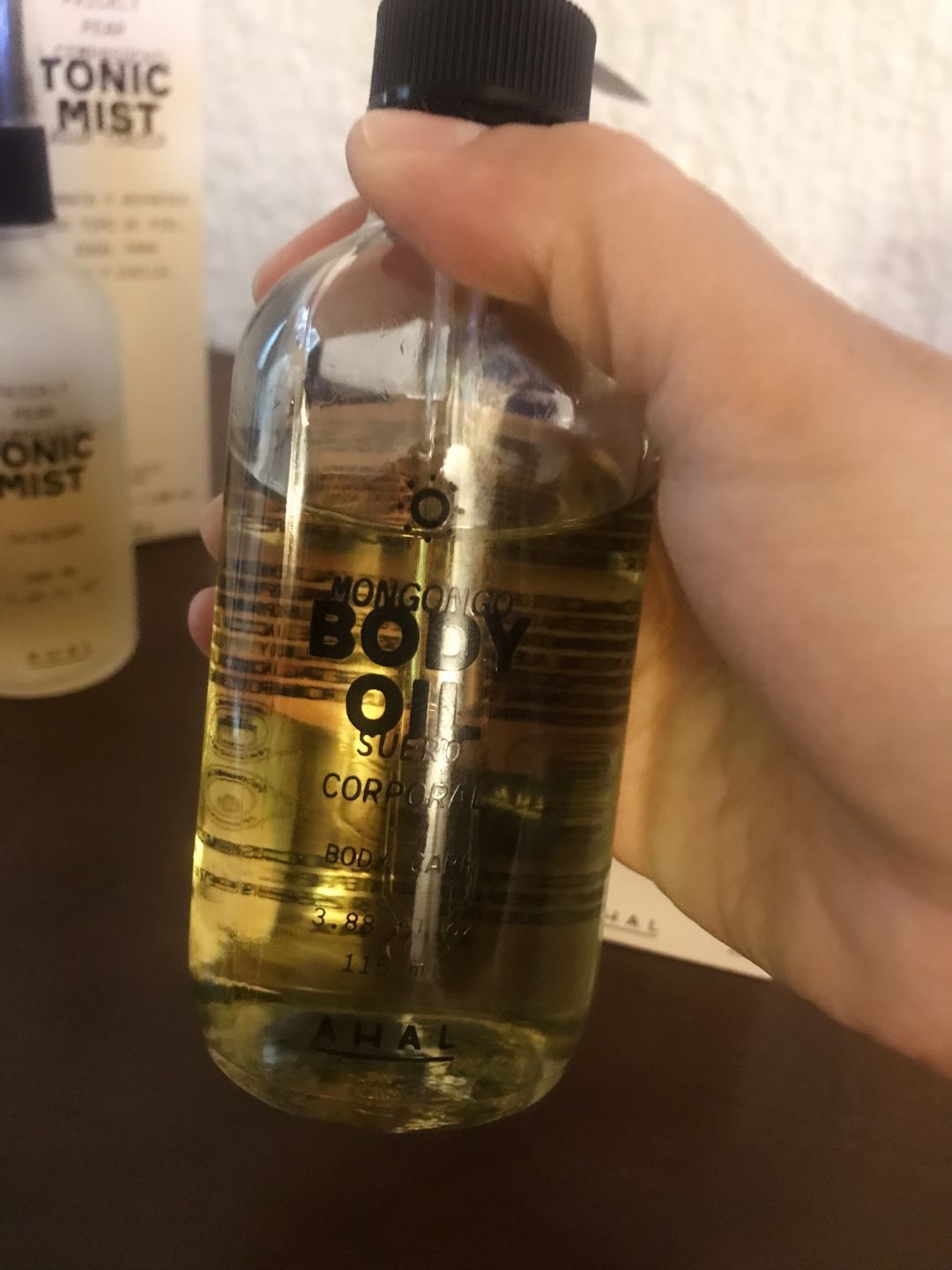 Customer photo review of Mongongo Body Oil / Suero Corporal con Aceite de Mongongo