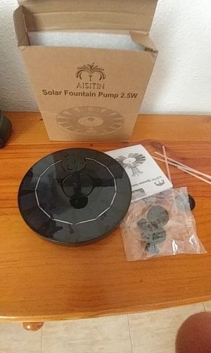 Customer photo review of Ma petit fontaine solaire