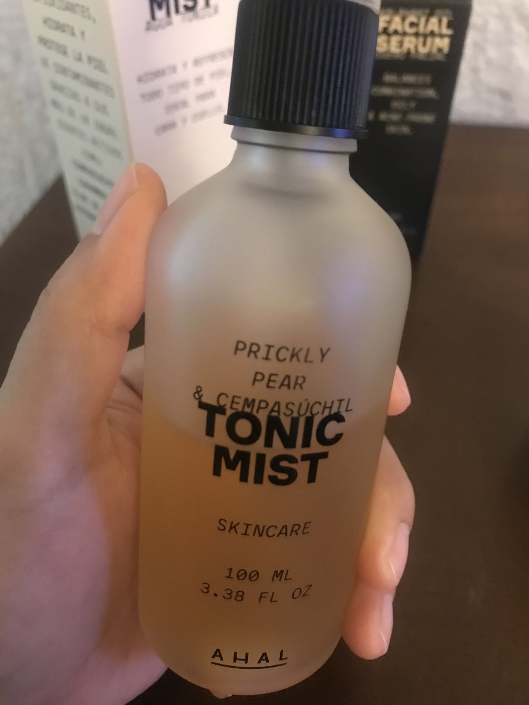 Customer photo review of Tonic Mist / Agua Tónica con Tuna y Cempasúchil