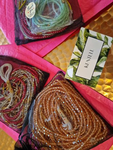 Customer photo review of Gold Treasure African Waist beads - Get 5 for 50% Off at checkout 🔥