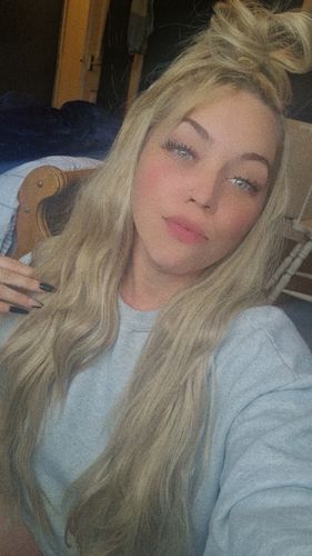 Customer photo review of The Loose Wave HD Fibre 24" Lace U Part Wig