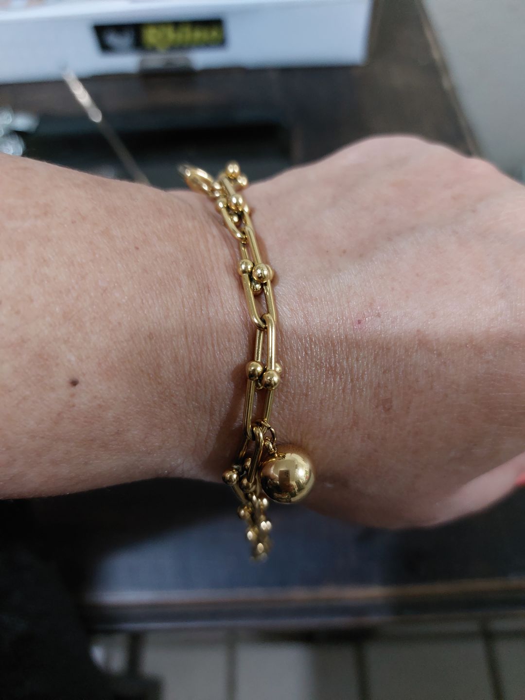 Customer photo review of Pulsera Sabina