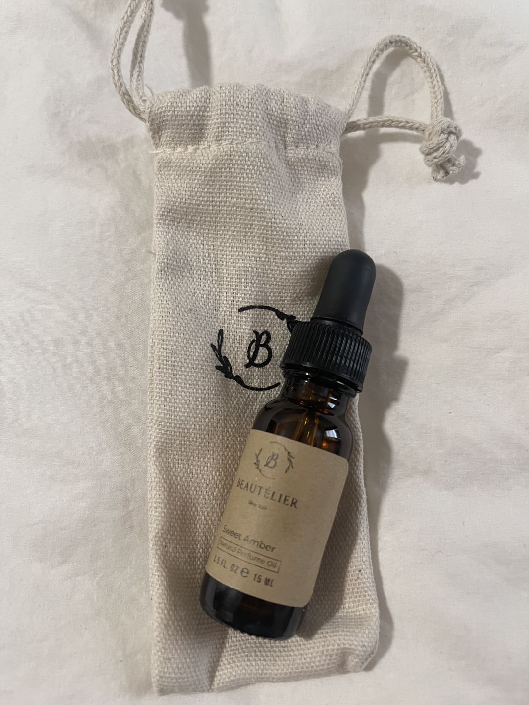 Customer photo review of Sweet Amber Perfume Oil