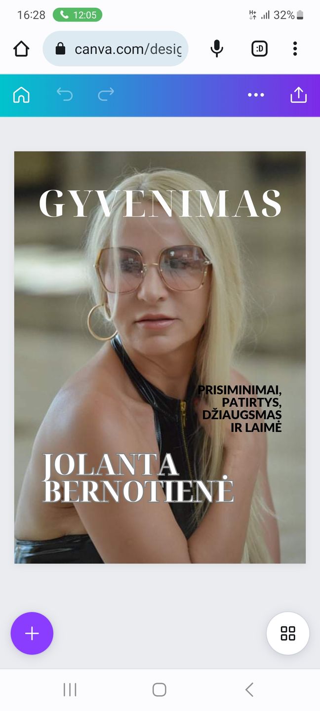 Customer photo review of Žurnalo maketas "Gimimo diena"