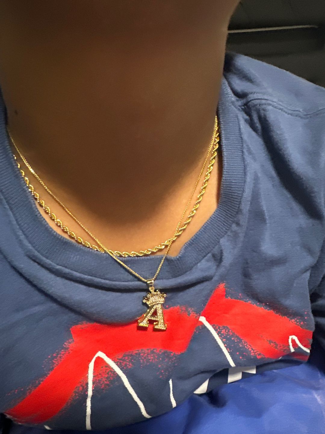 Customer photo review of 3mm Rope Chain - Gold