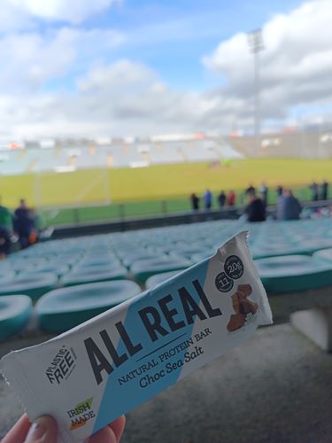 Customer photo review of Choc Sea Salt Protein Bar