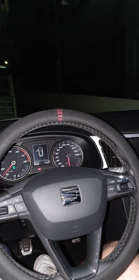 Customer photo review of Alcantara™ | Lenkradabdeckung