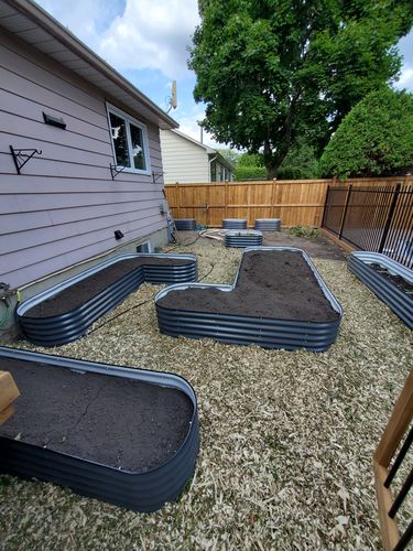 Customer photo review of 17” Tall L-Shape