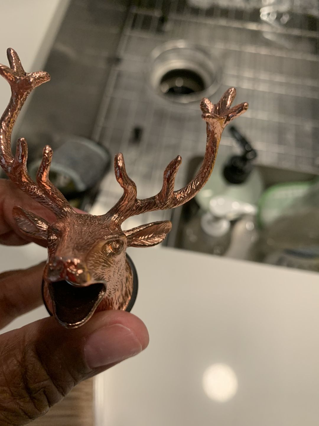 Customer photo review of Old Elk Whiskey Pourer