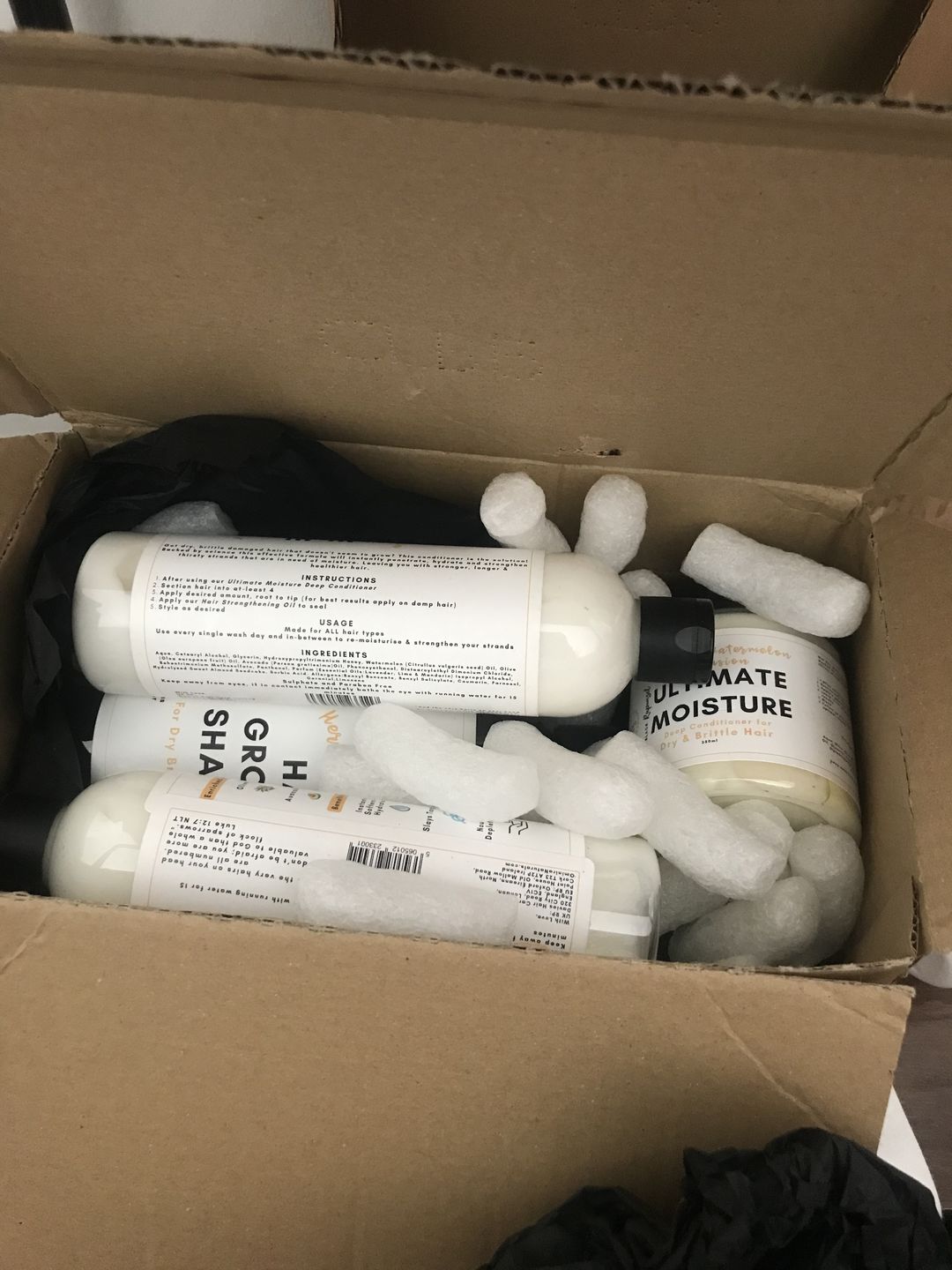 Customer photo review of Wash Day Kit
