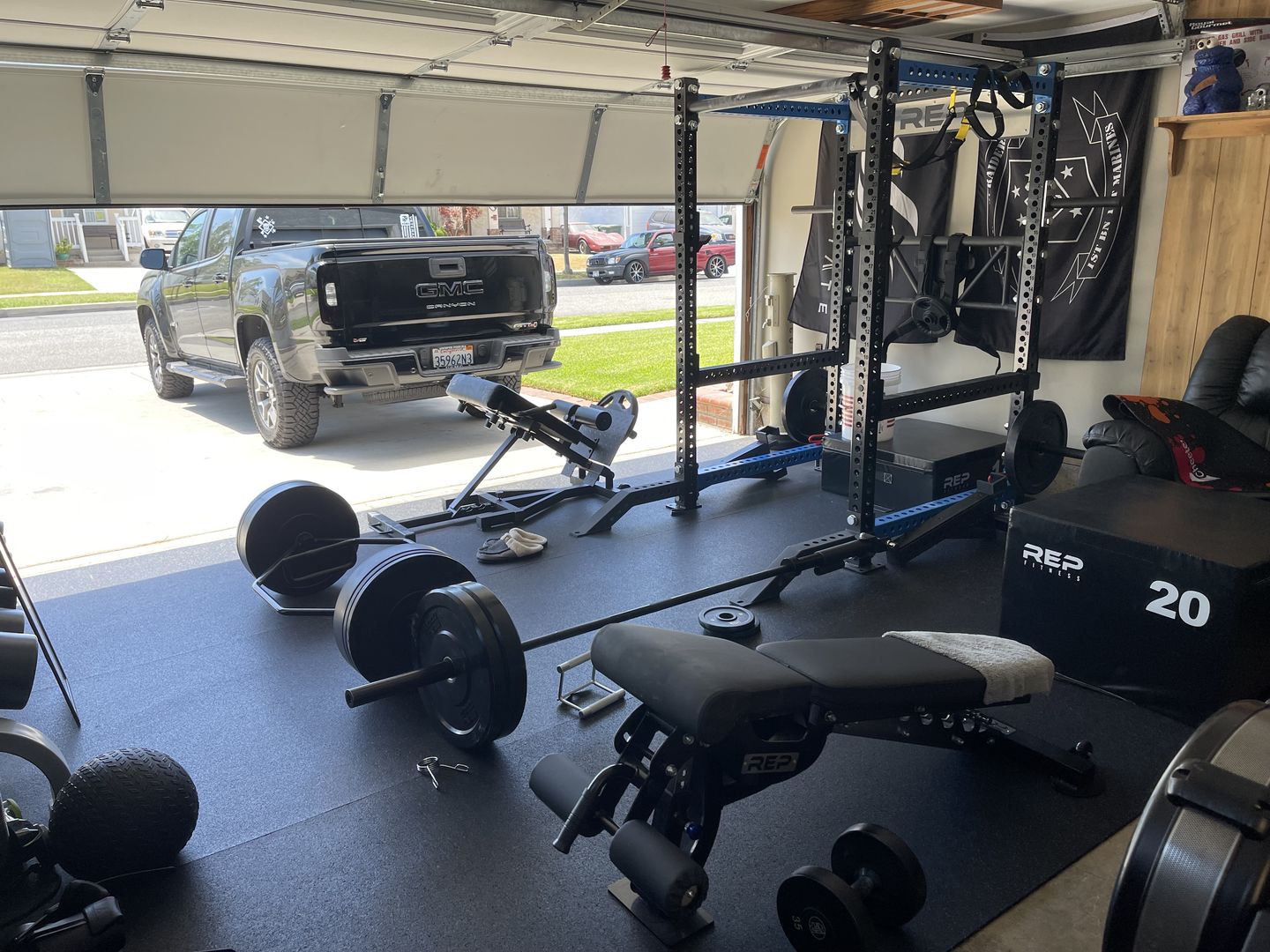 Customer photo review of The Nordic Back Extension Machine