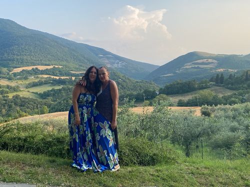 Customer photo review of sabina gown