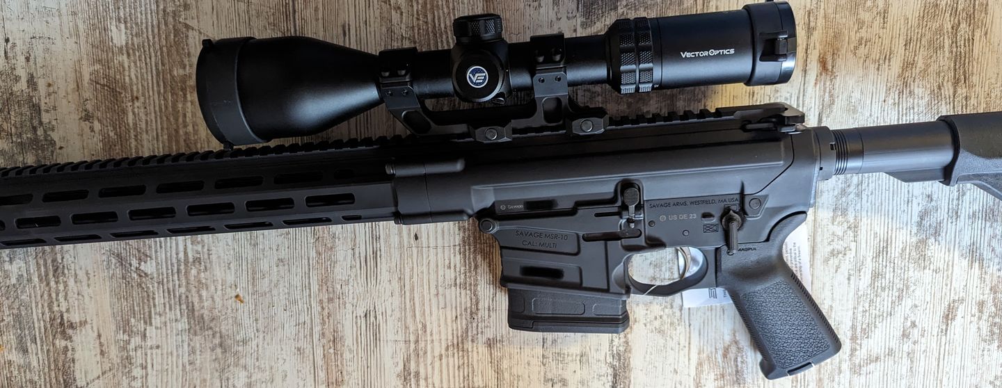 Customer photo review of Vector Optics SCOM-09 Grizzly 3-12x56SFP E 11mm Dovetail