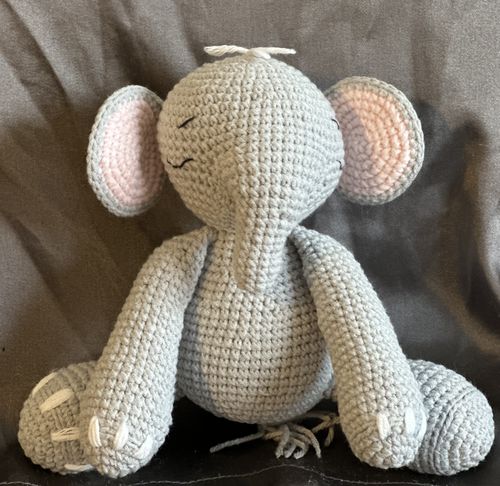 Customer photo review of Toby the Elephant