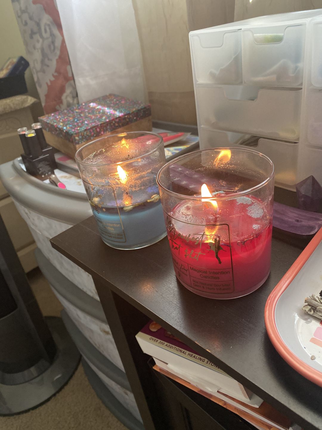 Customer photo review of Manifest That $h*t Limited Edition Manifestation Candle- Alchemy - Rapid Manifestation