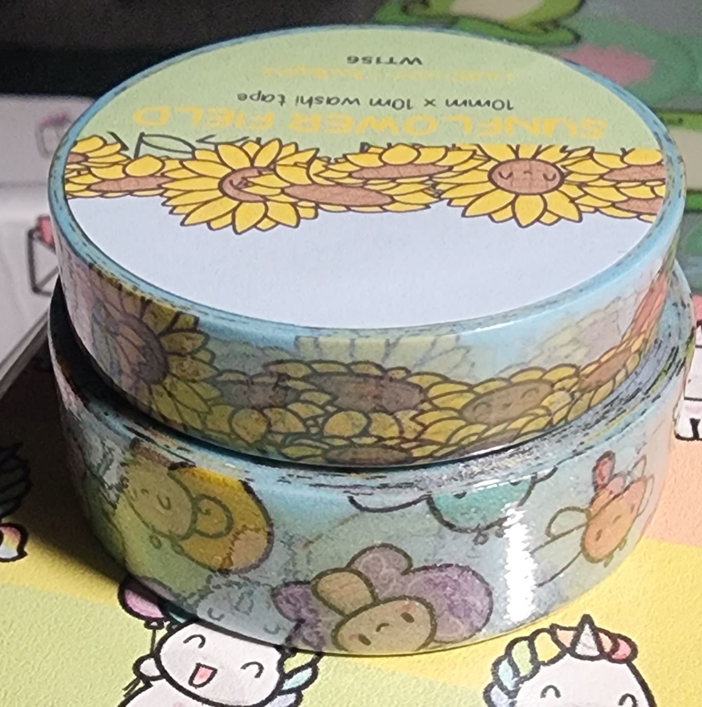Customer photo review of Sunflower Critters Washi Tape (Set of 2)