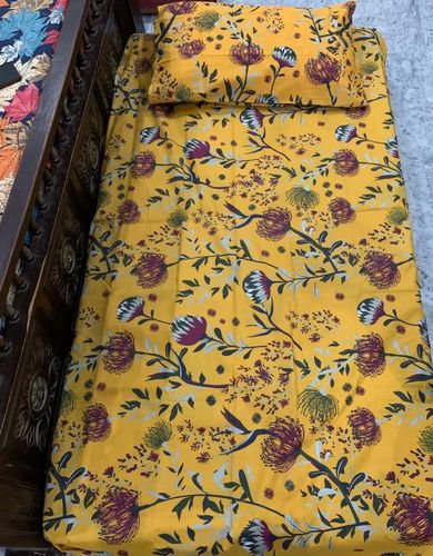 Customer photo review of Mustard Floral- Bed Sheet Set